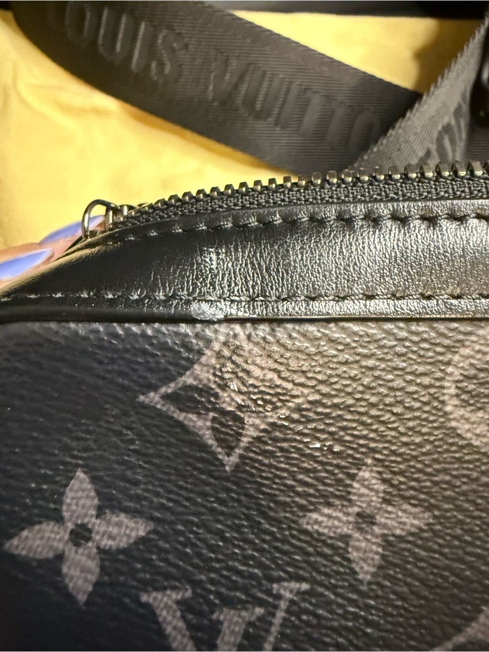 Louis Vuitton Reverse Monogram Eclipse Trio Messenger Bag - Picture 13 of 14